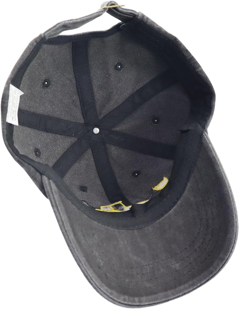 Vxchkerm Construction Site Vehicles Hats, Adjustable Vintage Embroidered Baseball Cap - Image 5